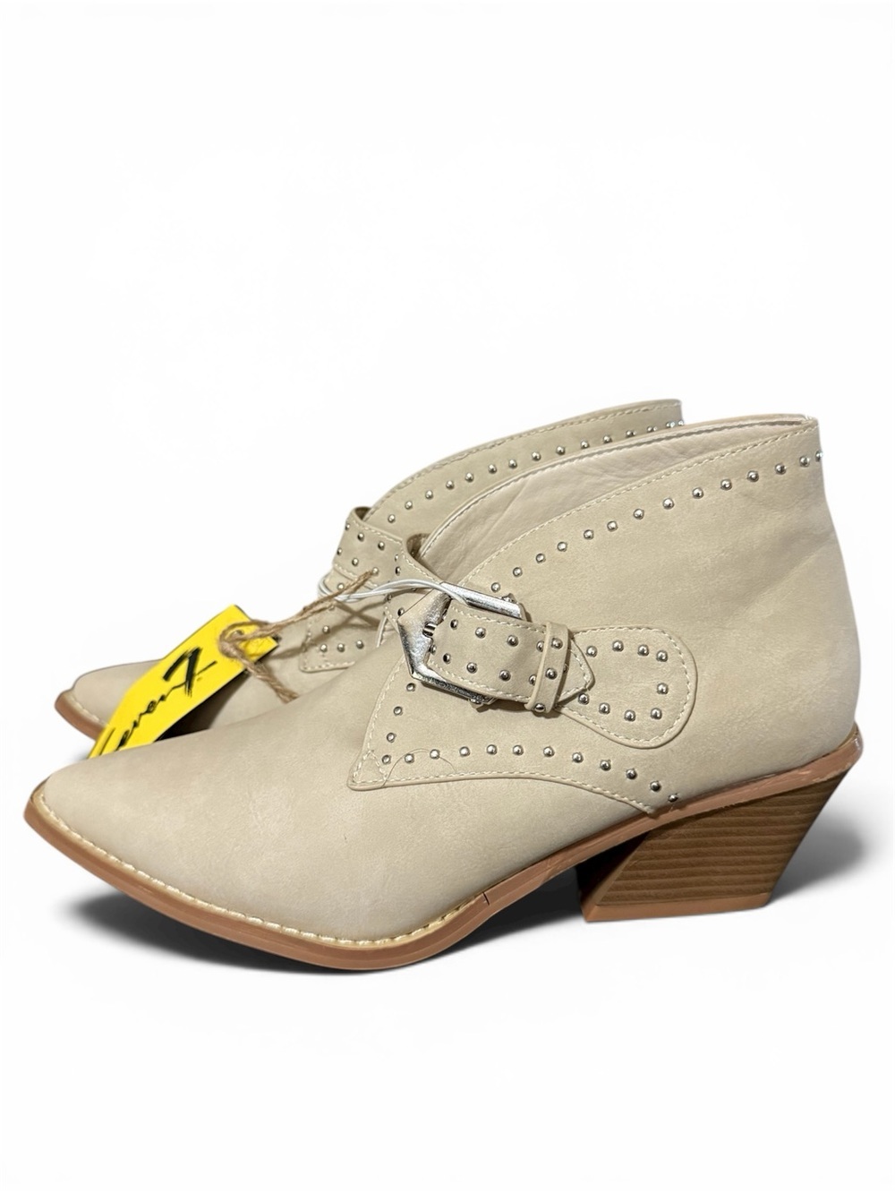 *NEW* Seven7 Waterproof Dallas Bootie Studded Ankle Boots
